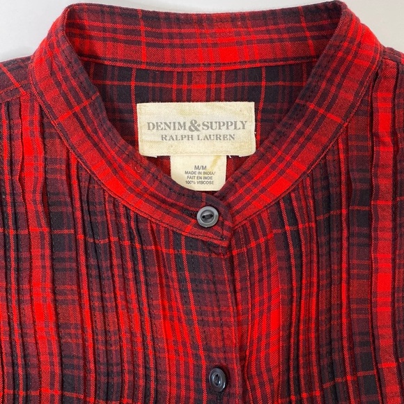 Ralph Lauren Denim and Supply Plaid Flannel Shirt - Picture 3 of 8